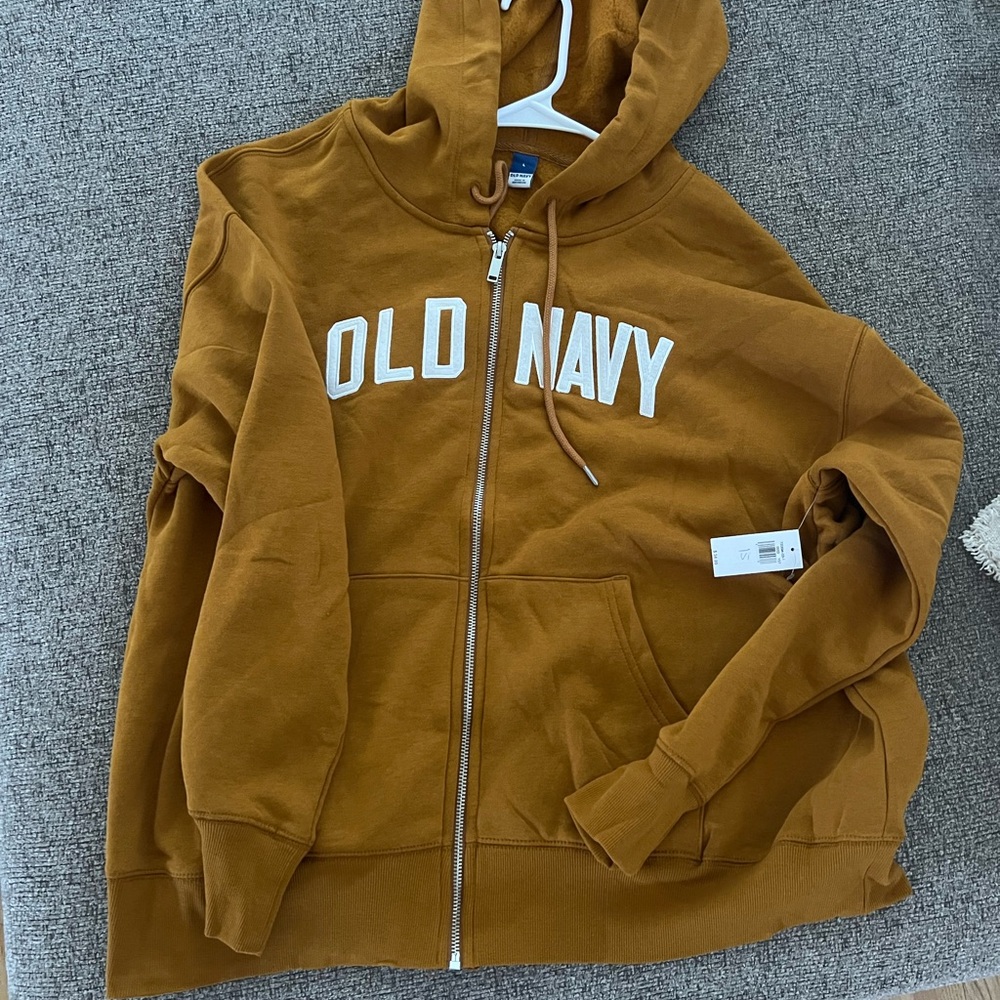 Old Navy Brown Zip-Up Hoodie
